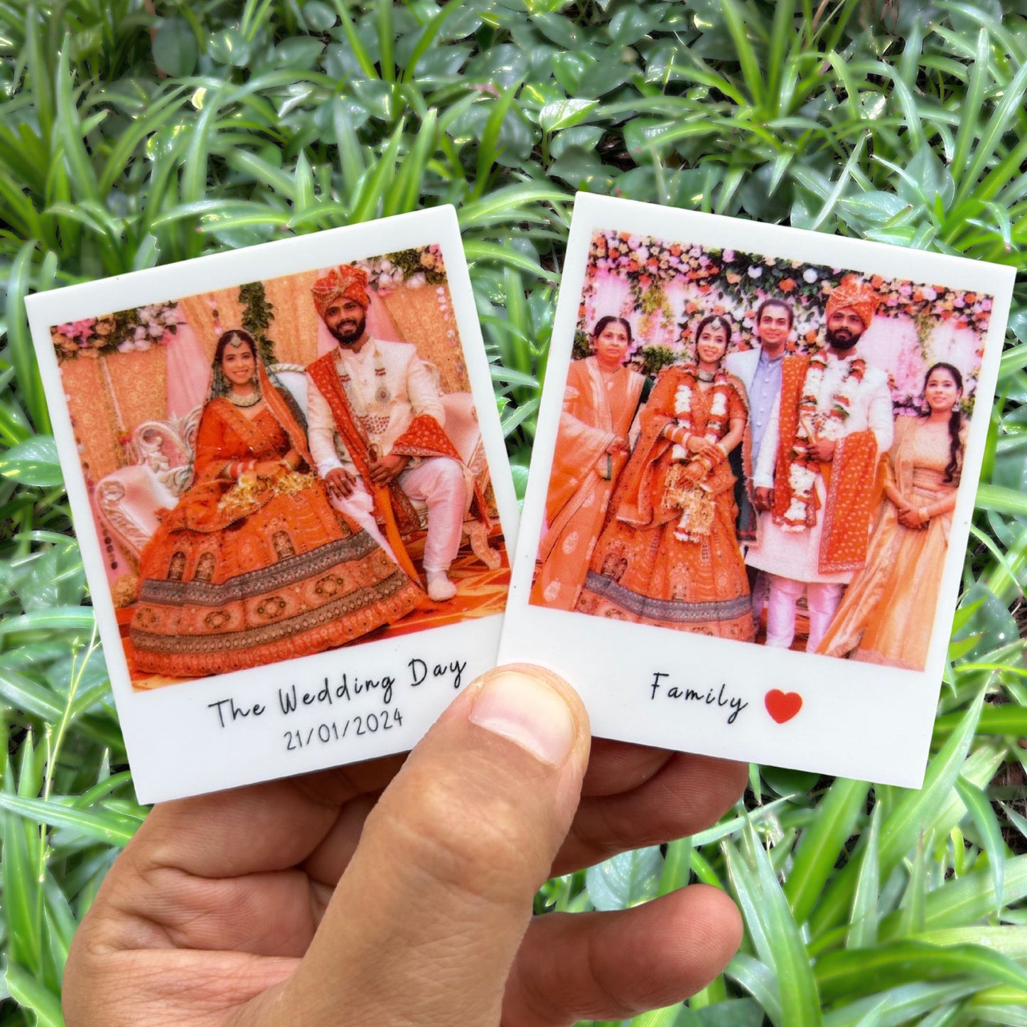 Acrylic Polaroid Fridge Magnets