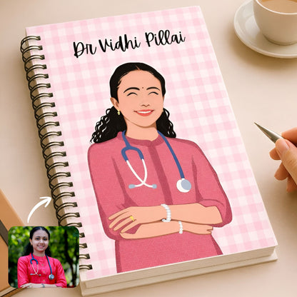 Personalised Illustration Diary