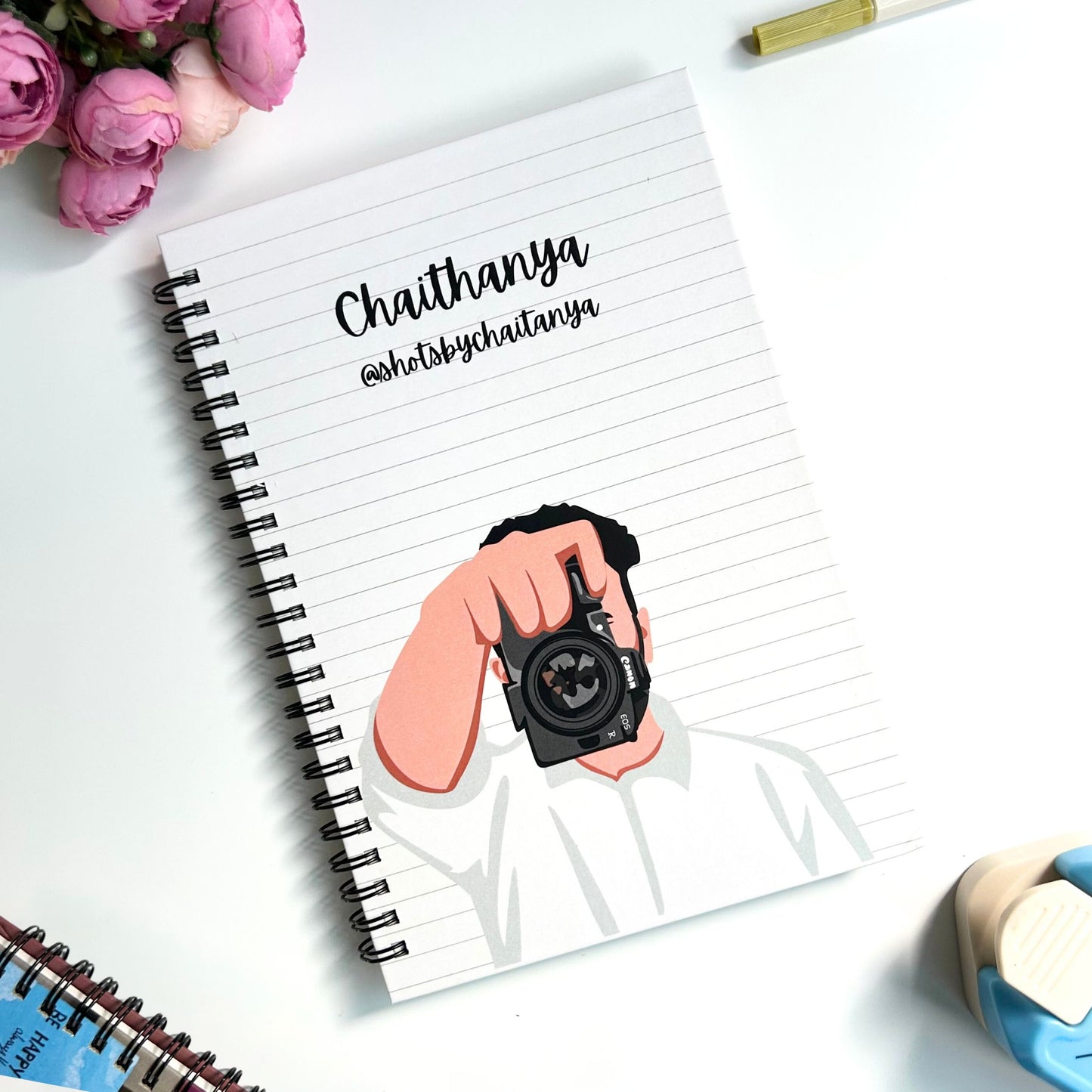 Personalised Illustration Diary