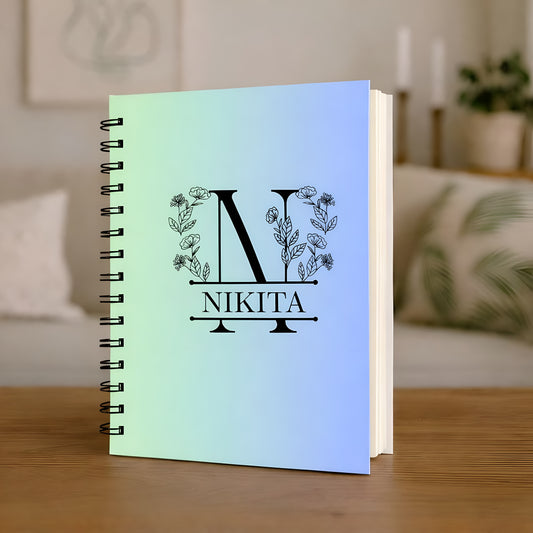 Personalised Monogram Diary