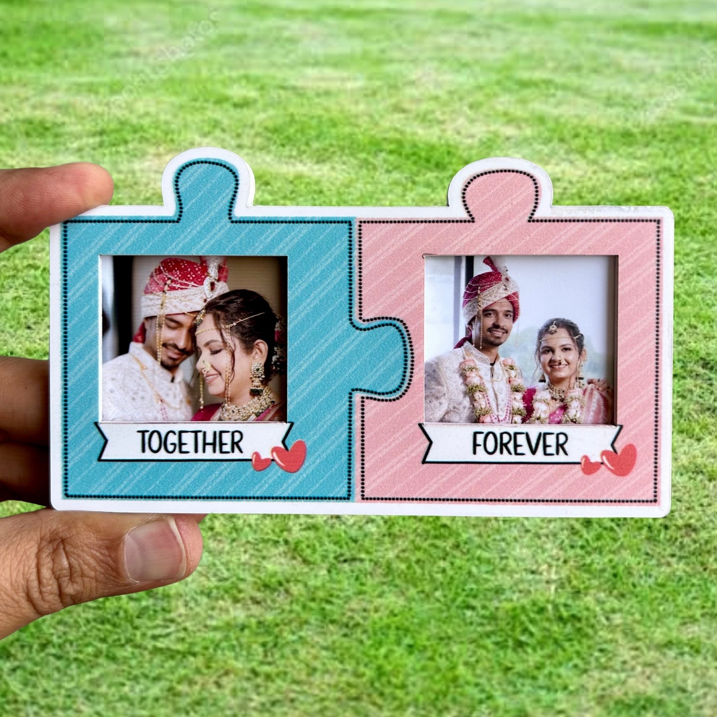 Together Forever Photo Magnet