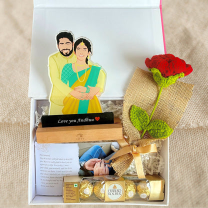 Blooming Together Couple Hamper - Illustration Edition