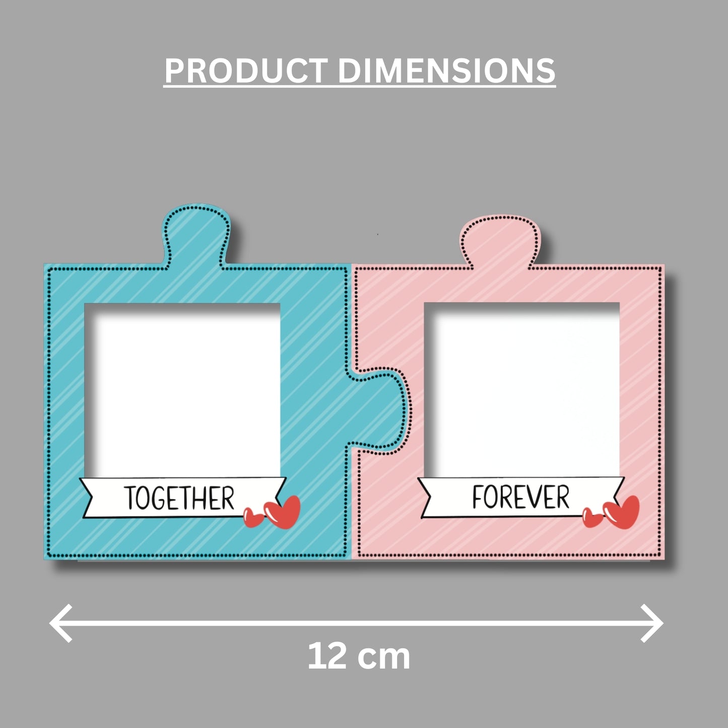 Together Forever Photo Magnet