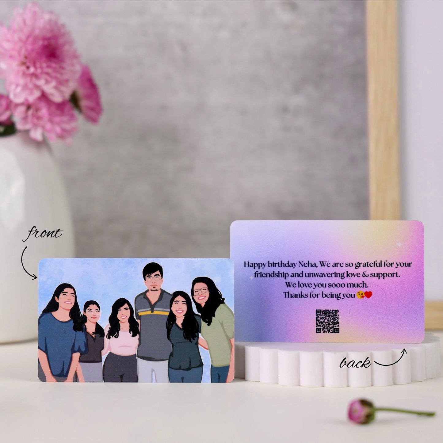 Illustration Wallet Card