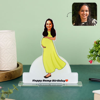 Caricature Standee - Mom to be