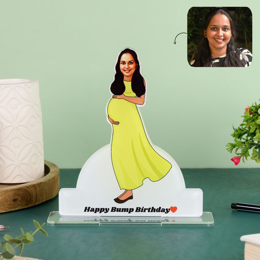Caricature Standee - Mom to be