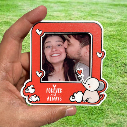 Cute Elephant Photo Magnet