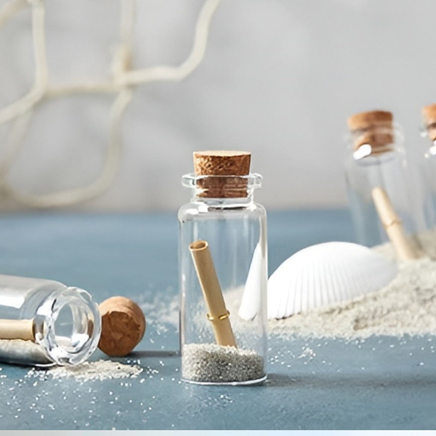 Secret Message Cork bottle