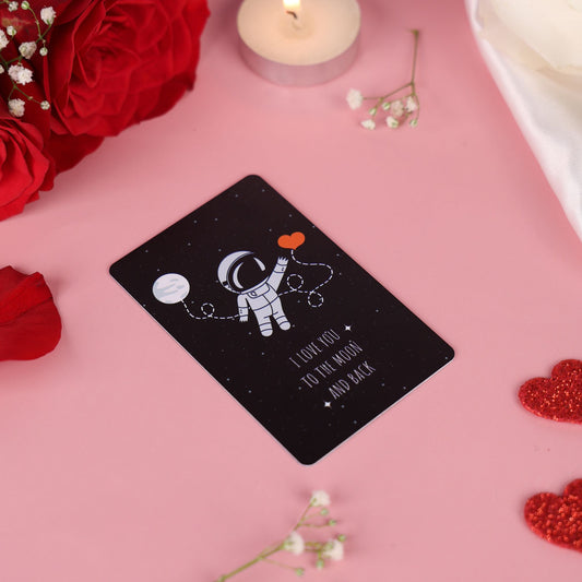 Cute Astronaut Wallet Card