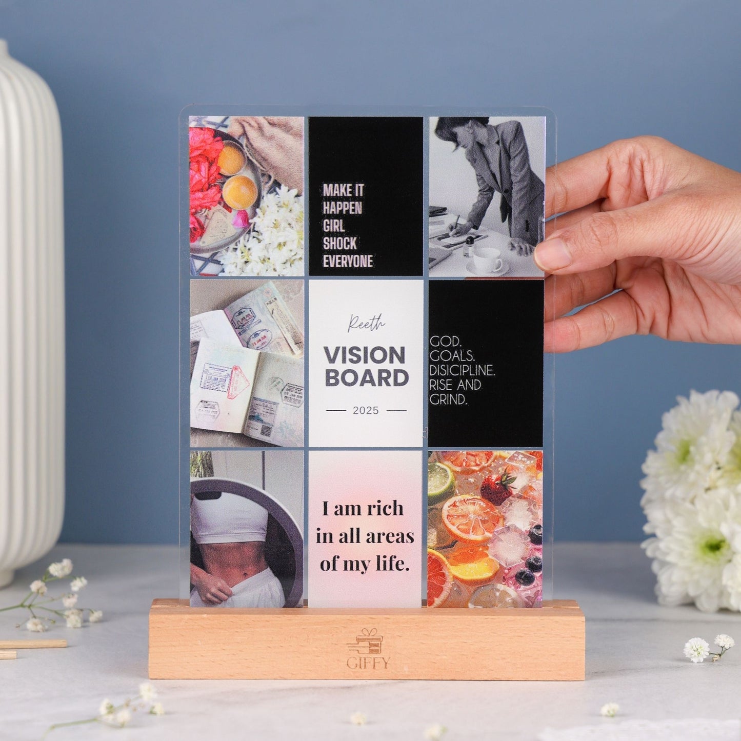 Personalised Vision Board Standee