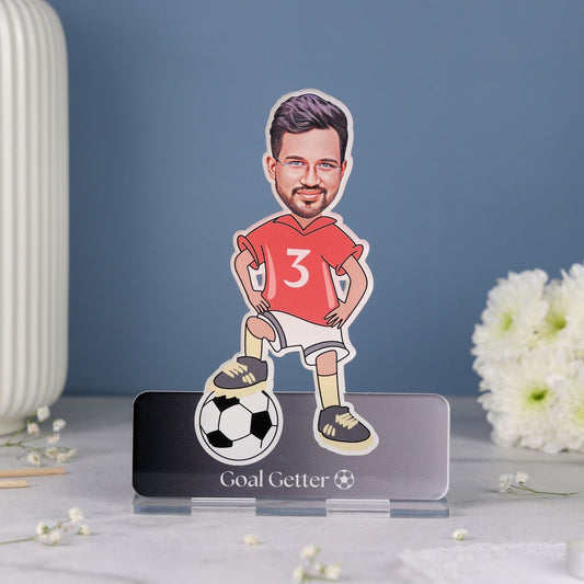 Caricature Standee - Football fan