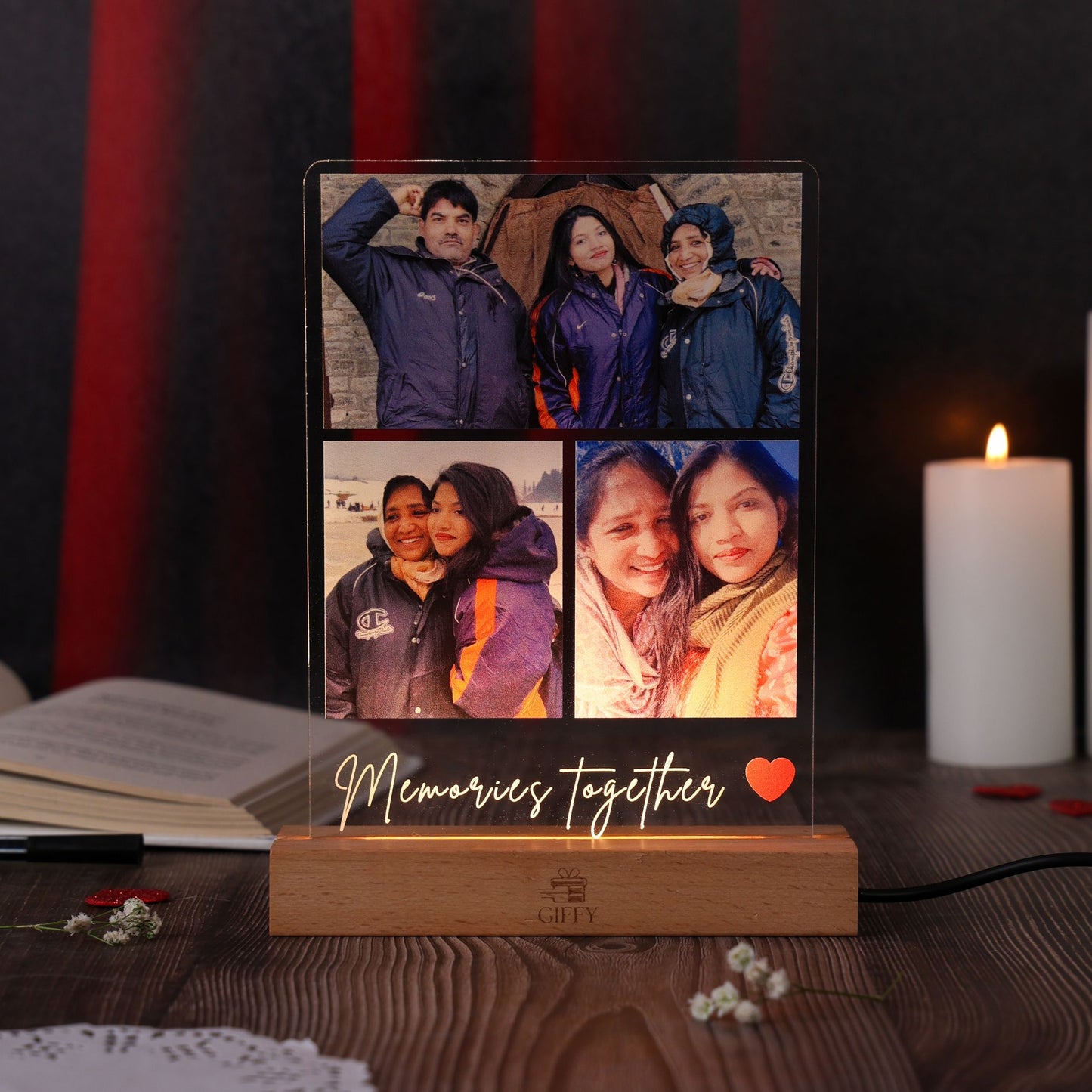 Personalised Photo Collage standee