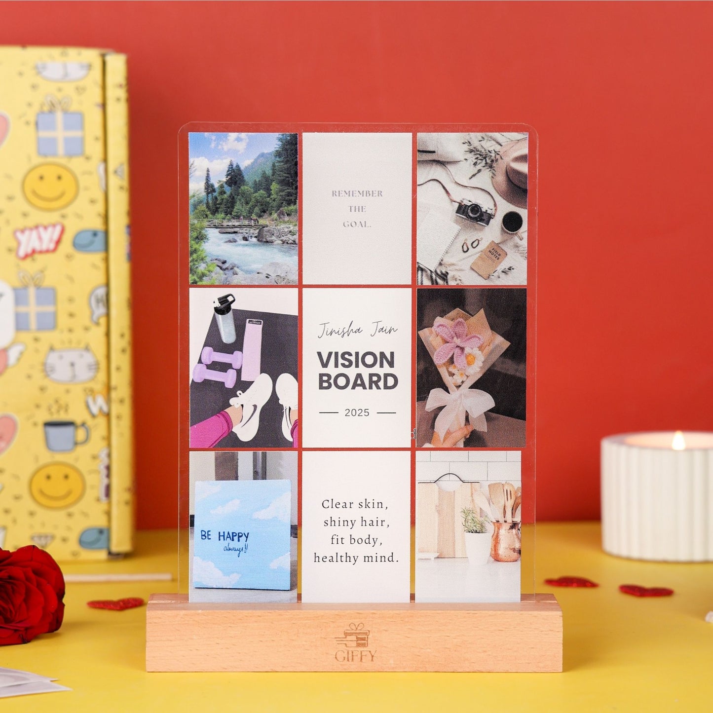 Personalised Vision Board Standee