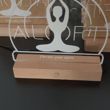 Personalised Logo LED Glow Lamp